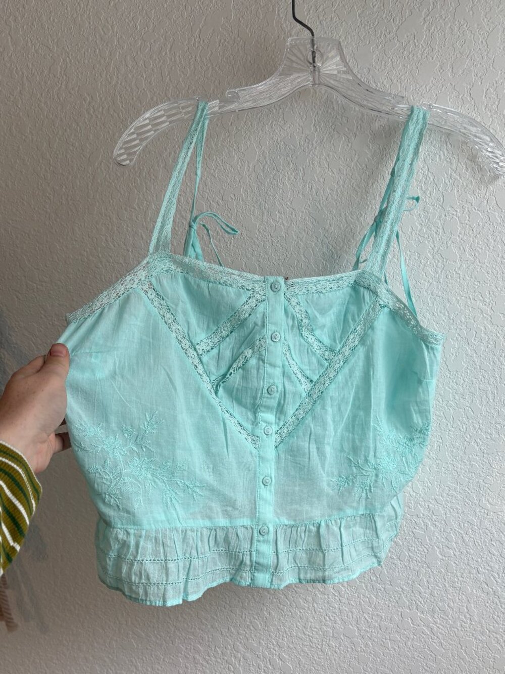 AE Fitted Peplum Cami